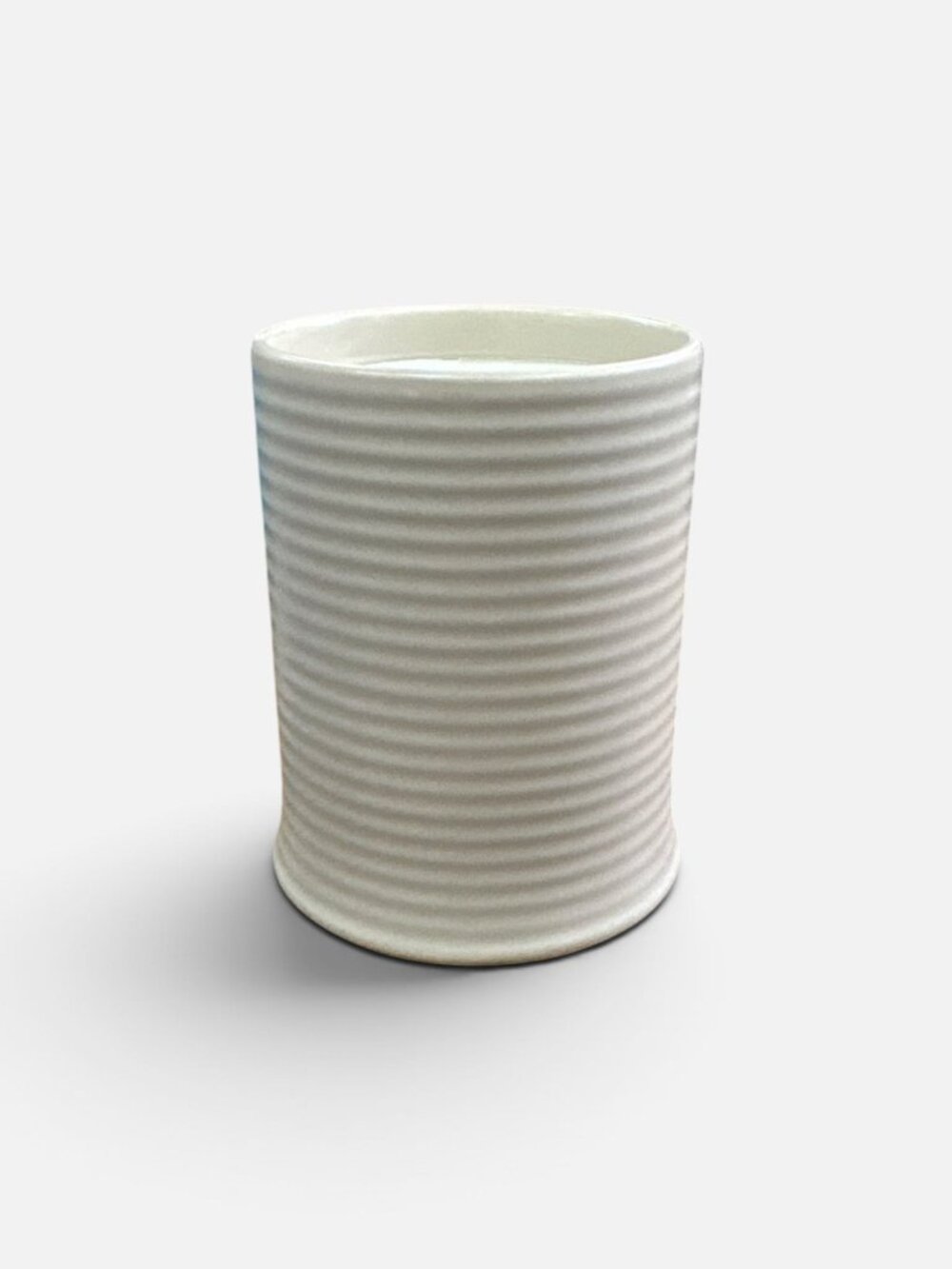 Threshold Fresh Linen & Sea Salt 14oz Candle In Textured Ceramic Vessel